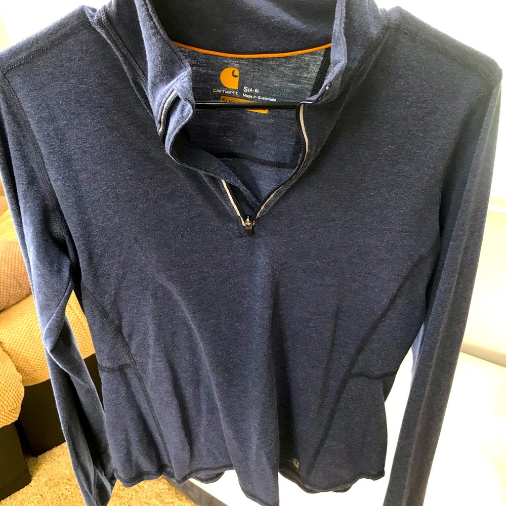 Carhartt Force Delmont Quarter-Zip Shirt